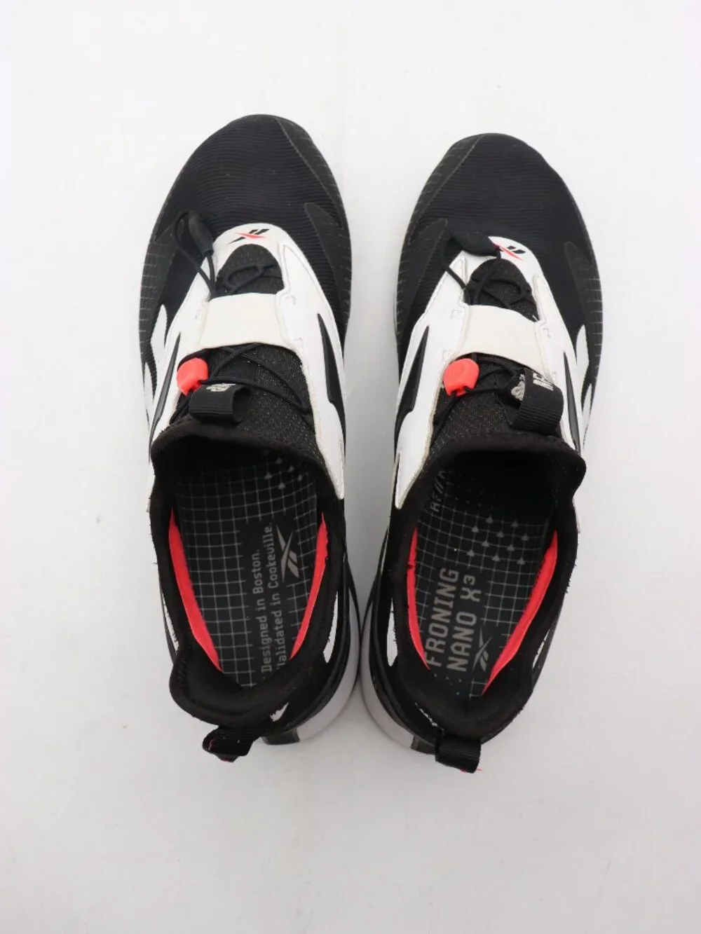 Reebok Nano X3 Froning Men’s Size 9.5 Training Workout White Athletic Sneakers
